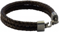 Двойной кожаный браслет BICO RAW FB403BLK DOUBLE BOLO (Двойной Боло) Непреклонная тяга к свободе