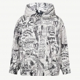 Худи ARTPITER JEANS Street WHITE